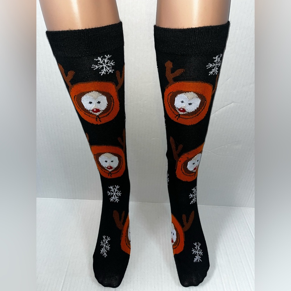 Kenny Southpark Christmas Raindeer Novelty Socks NWT